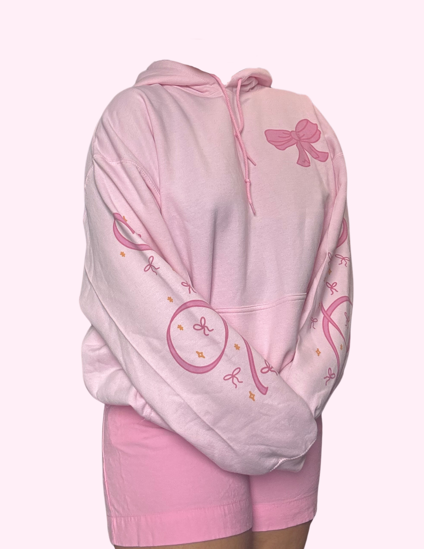 Pink Bow Hoodie