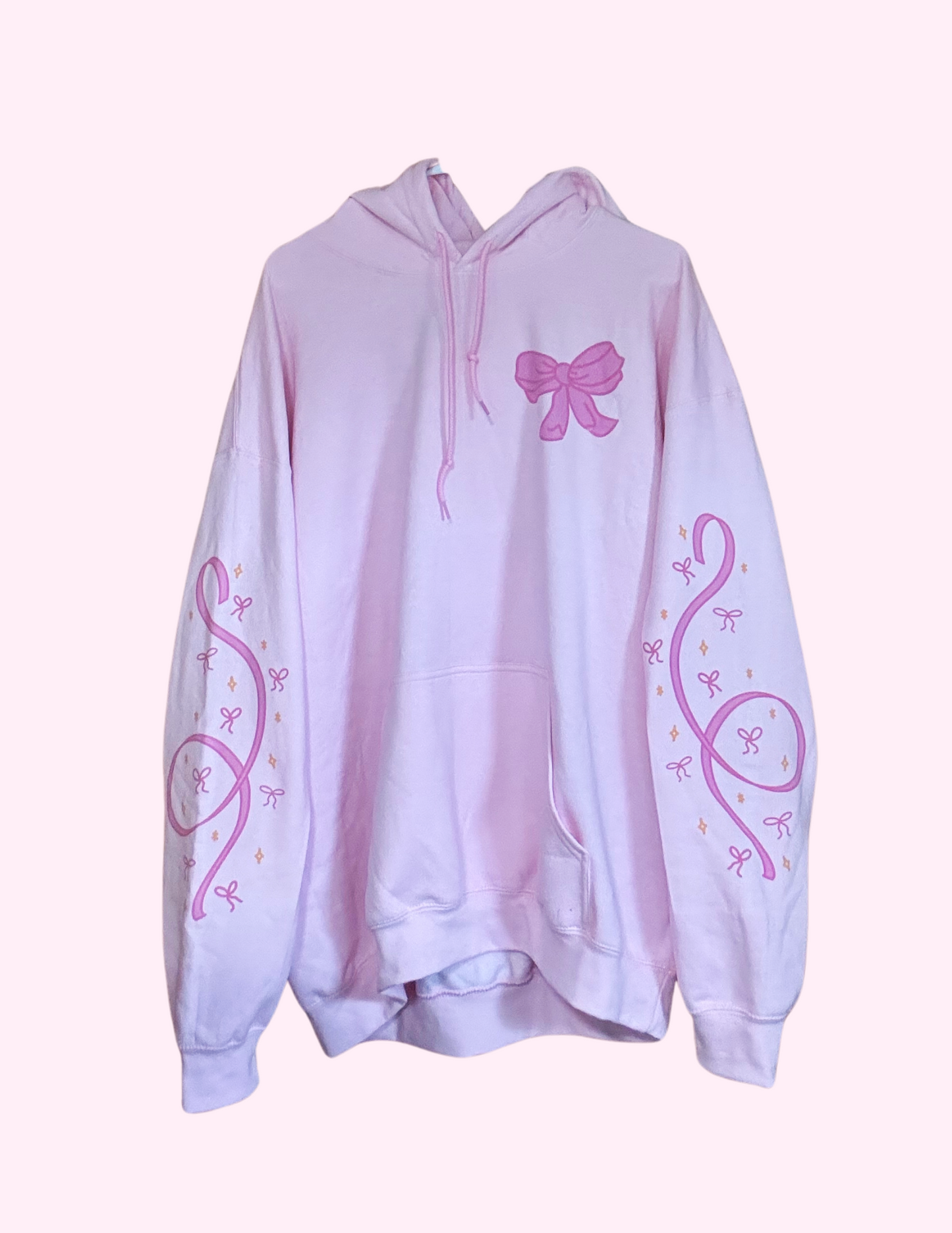 Pink Bow Hoodie