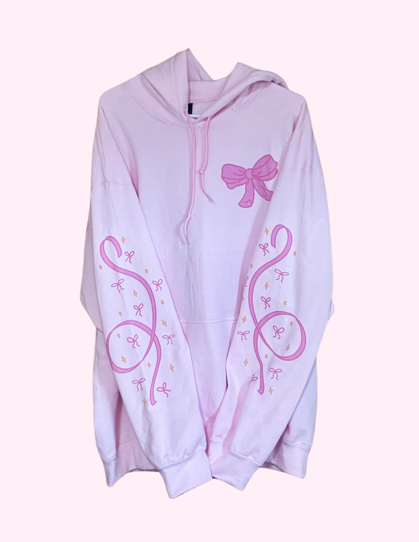 Pink Bow Hoodie