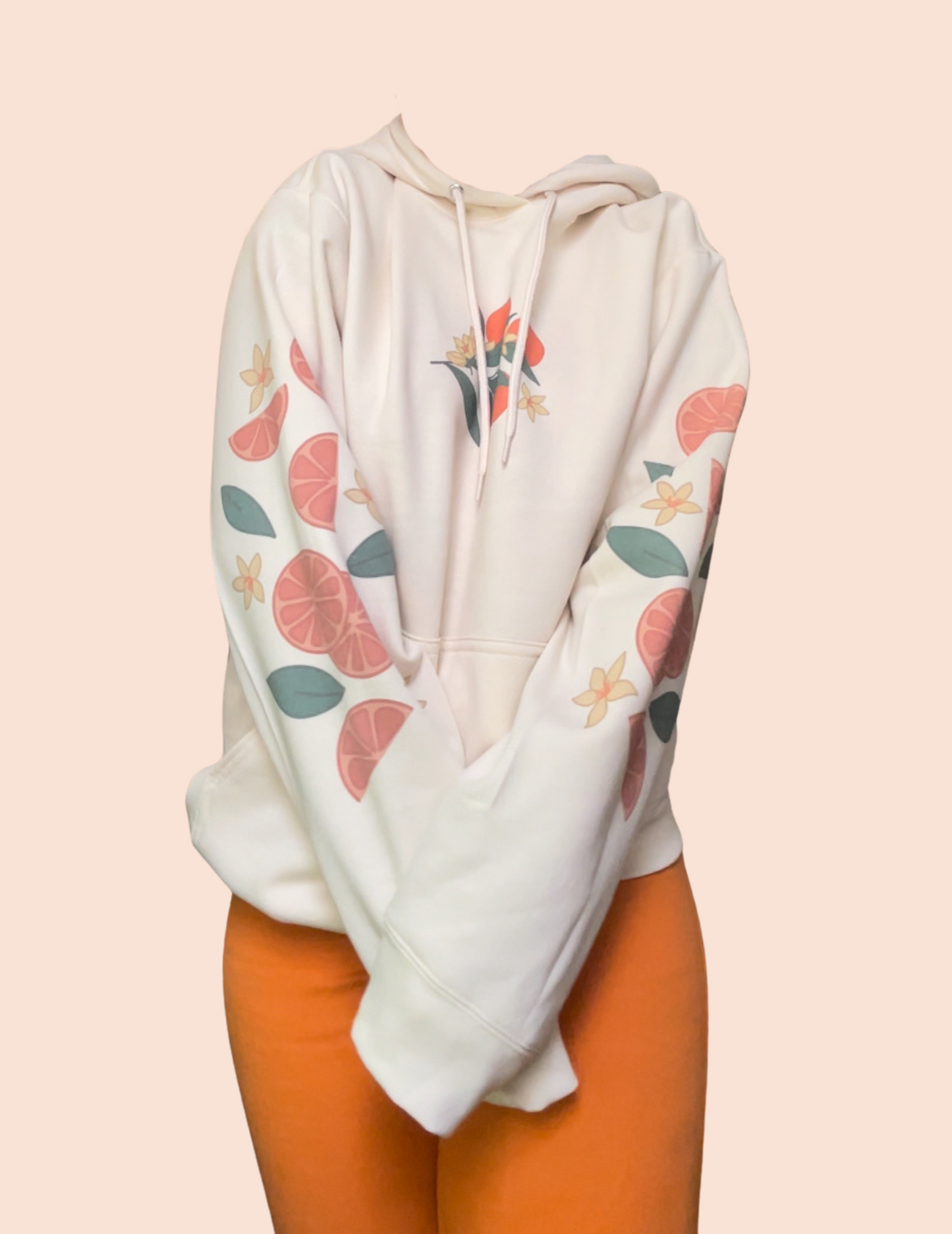 Orange Hoodie
