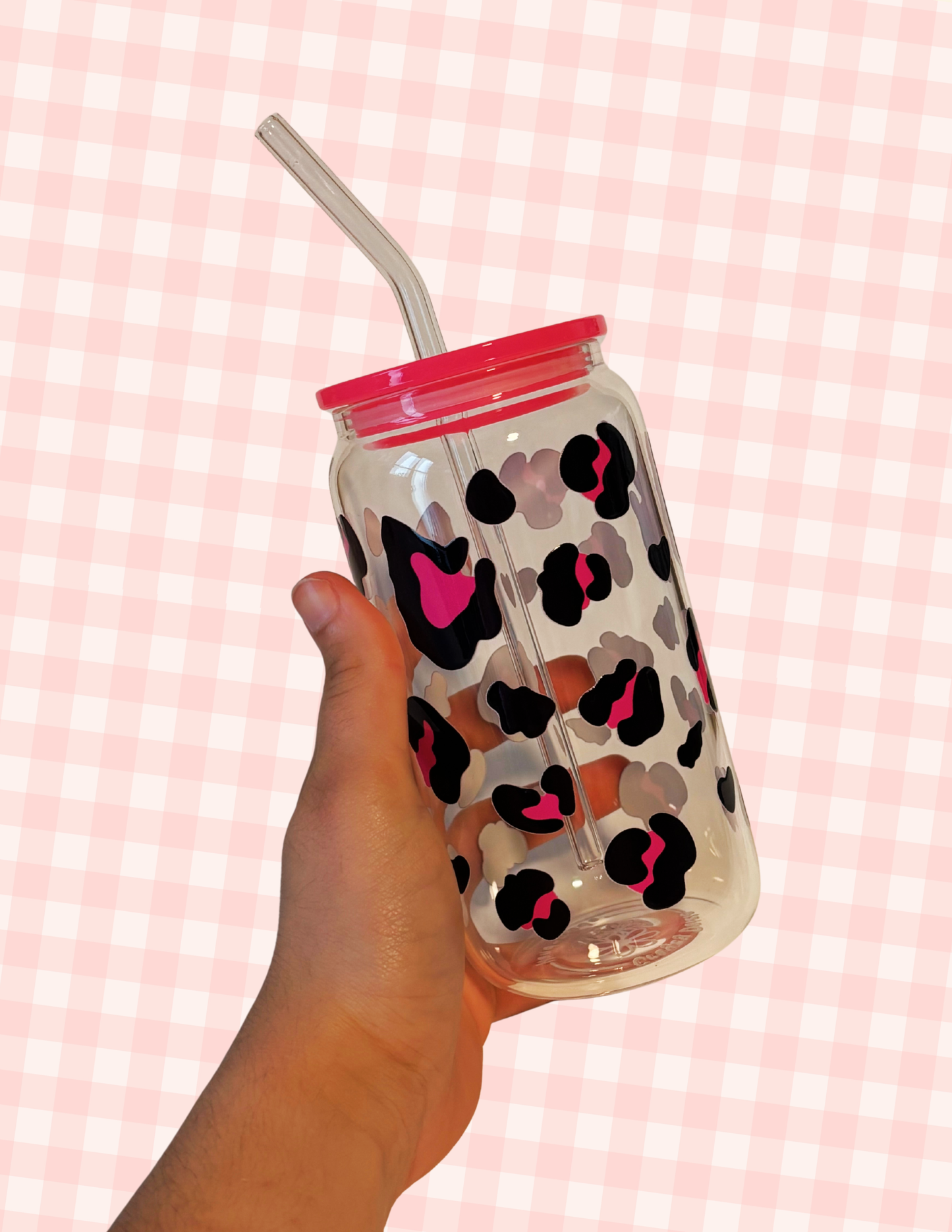 Pink Leopard Print