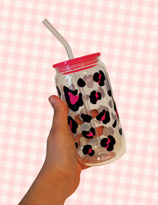Pink Leopard Print