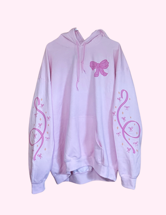 Pink Bow Hoodie