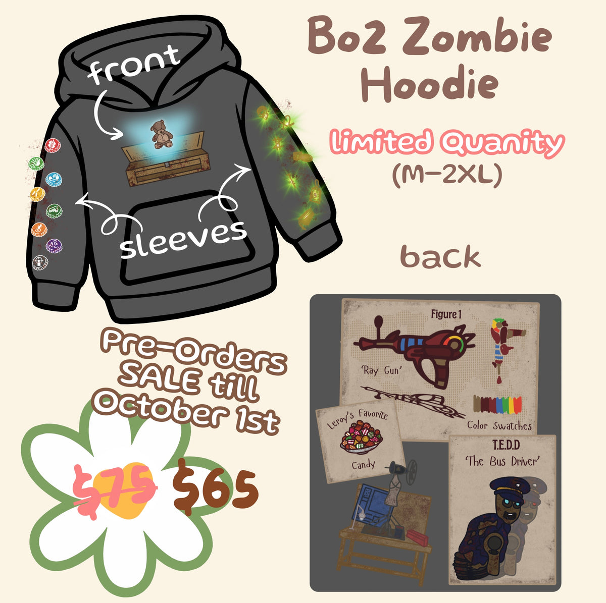 Pre-Order Zombies Hoodie