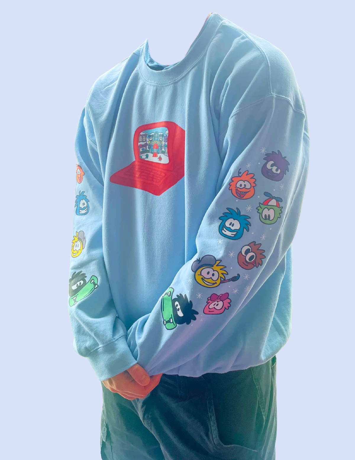 Penguin Computer Sweatshirt