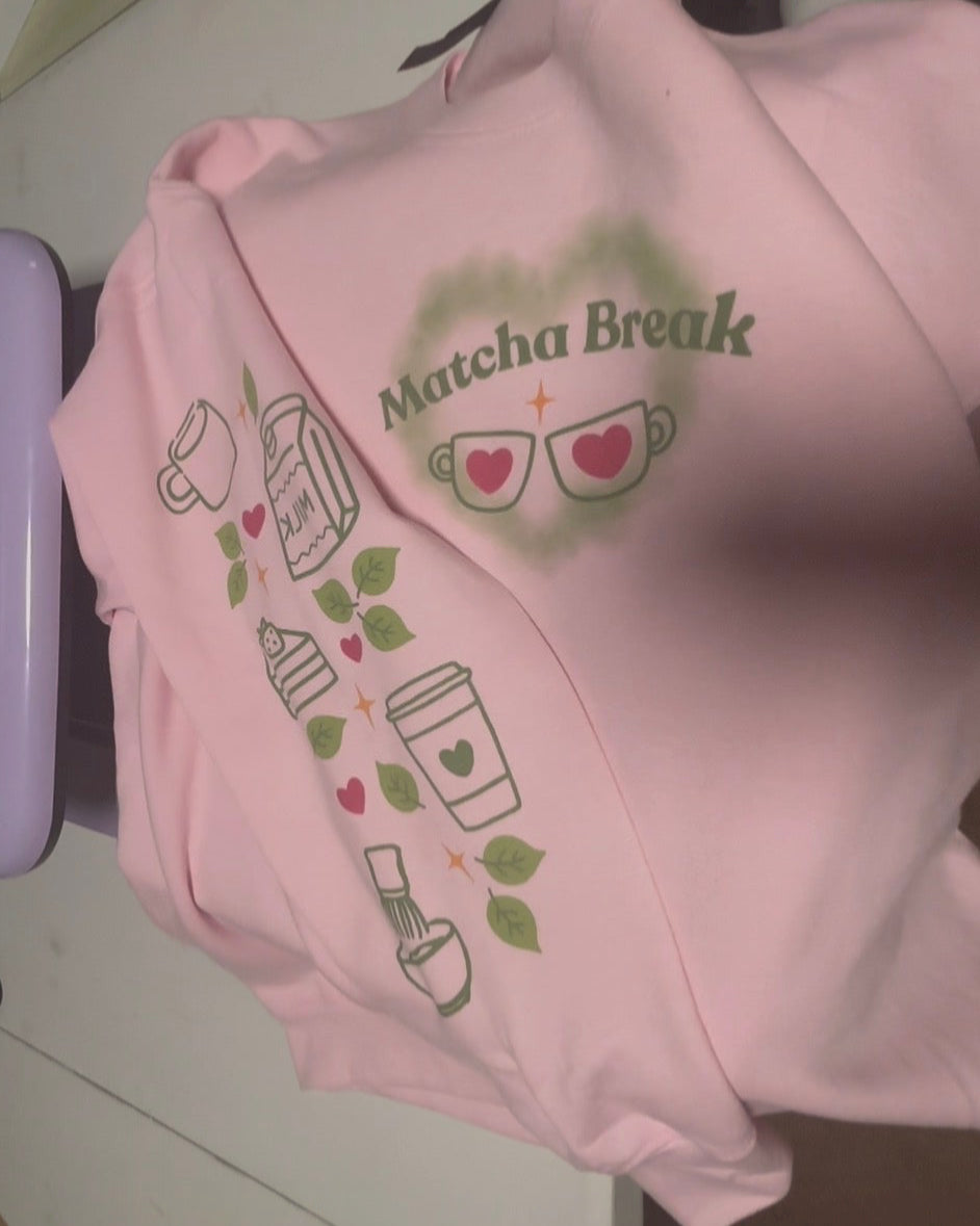 Coffee/Matcha Break Sweatshirt